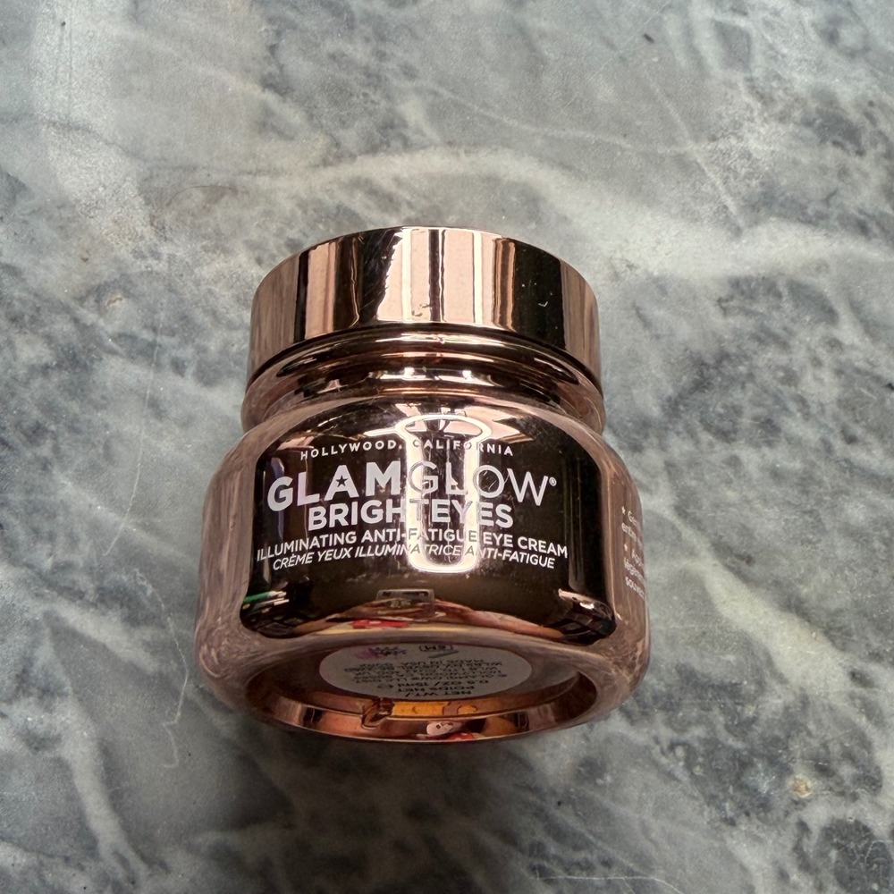New GLAMGLOW BRIGHTEYES Illuminating Anti-Fatigue Eye Cream